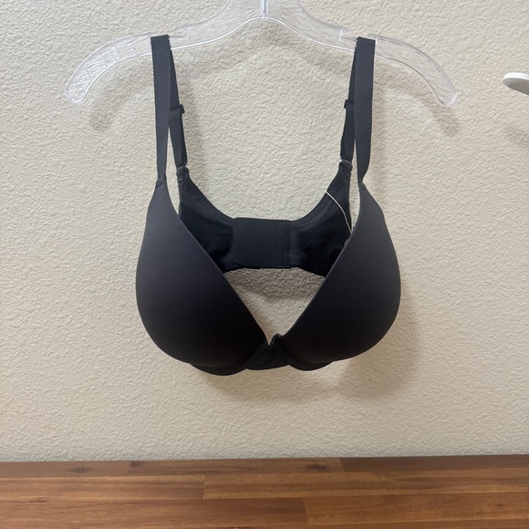 SKIMS Fits Everybody Push up Demi Bra Onyx Black Bra - Picture 2 of 7